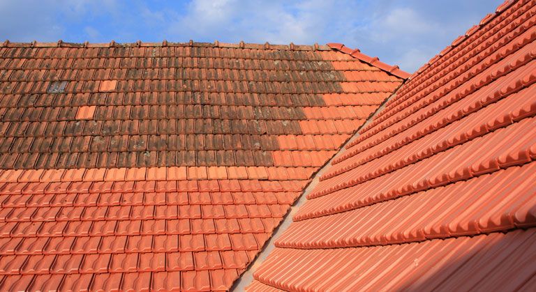 Dächer reinigen - Reinigung von Dächern