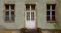 Tür- und Fenstergesimse reinigen, strahlen