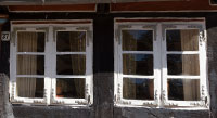 Fensterrahmen reinigen, strahlen
